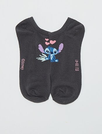 Lot de 3 socquettes 'Stitch'