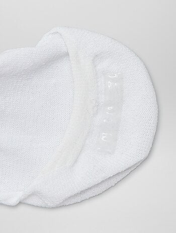 Lot de 3 socquettes unies