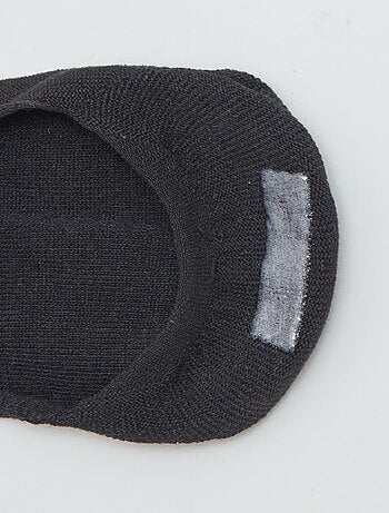 Lot de 3 socquettes unies