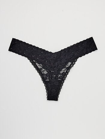 Lot de 3 strings dentelle