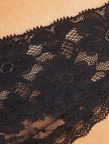 Lot de 3 strings dentelle