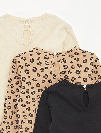 Lot de 3 t-shirts à manches longues