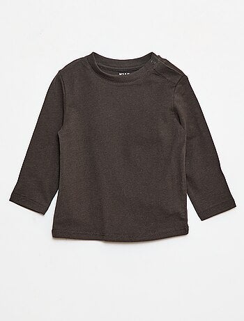 Lot de 3 t-shirts à manches longues dont 1 à motif