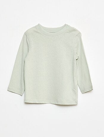 Lot de 3 t-shirts à manches longues dont 1 à motif