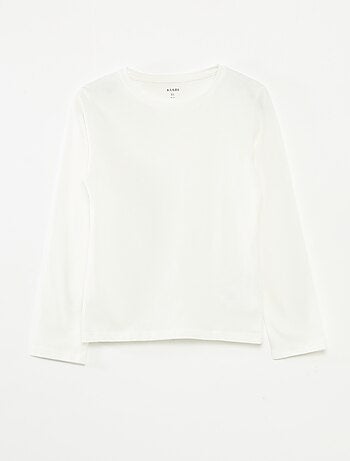 Lot de 3 t-shirts à manches longues et col rond