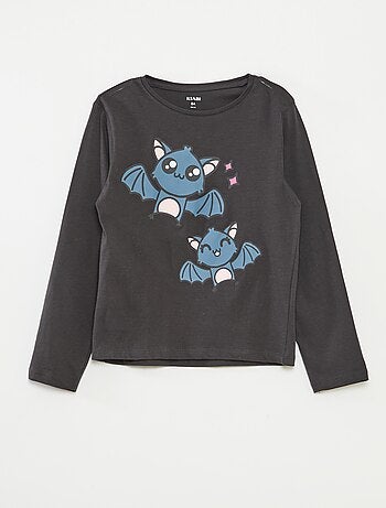 Lot de 3 t-shirts à manches longues et col rond