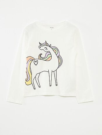 Lot de 3 t-shirts à manches longues et col rond