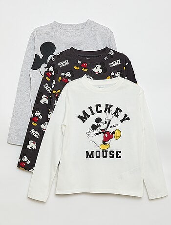 Lot de 3 tee-shirts 'Mickey' 'Disney'