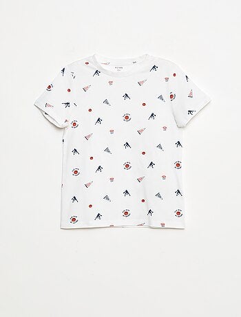 Lot de 3 tee-shirts style 'palmier'