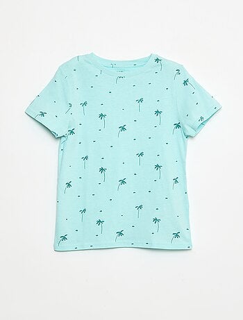 Lot de 3 tee-shirts style 'palmier'