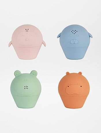 Lot de 4 aspergeurs pour le bain