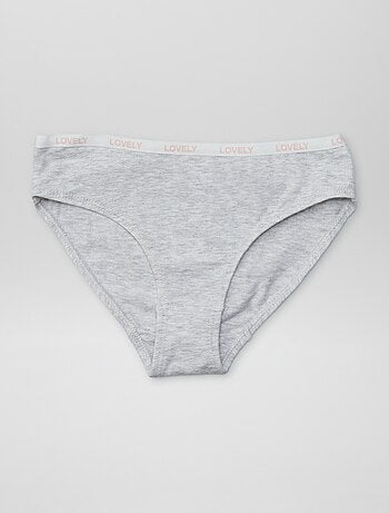 Lot de 4 culottes imprimées
