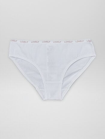 Lot de 4 culottes imprimées