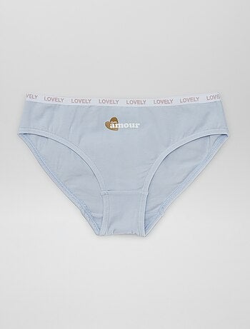 Lot de 4 culottes imprimées