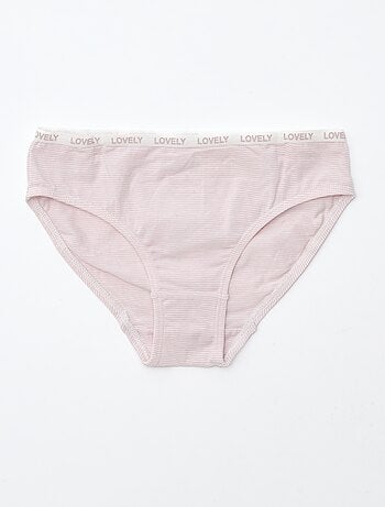 Lot de 4 culottes imprimées