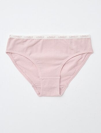 Lot de 4 culottes imprimées