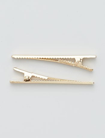 Lot de 4 pinces crocodiles