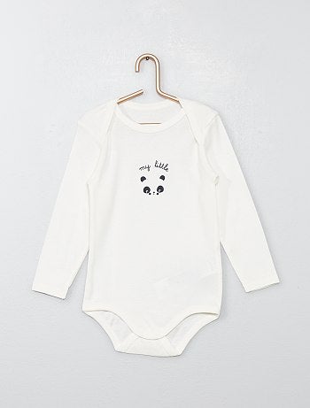 Fille 0-36 mois - Lot de 5 bodies - Kiabi