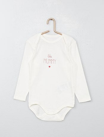 Fille 0-36 mois - Lot de 5 bodies - Kiabi