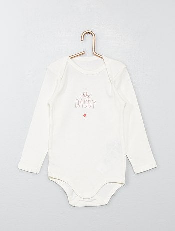 Fille 0-36 mois - Lot de 5 bodies - Kiabi