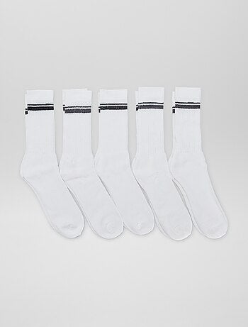Lot de 5 chaussettes hautes