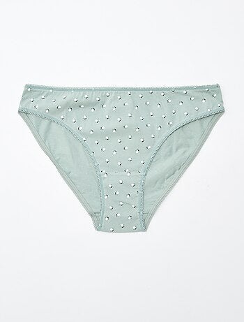 Lot de 5 culottes - unies et imprimées