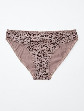 Lot de 5 culottes - unies et imprimées