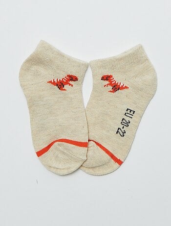 Lot de 5 paires de chaussettes invisibles