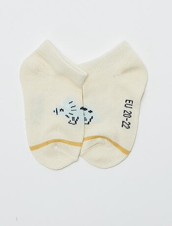 Lot de 5 paires de chaussettes invisibles