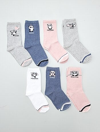 Lot de 7 paires de chaussettes
