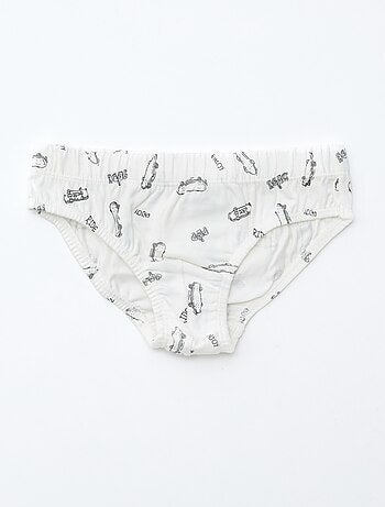 Lot de 7 slips imprimés