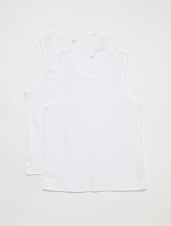 Lot de débardeur en maille jersey