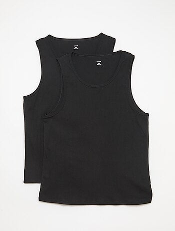 Lot de débardeur en maille jersey