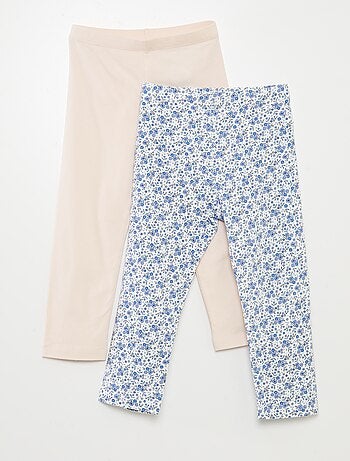 Lot de leggings courts à motif - 2 pièces