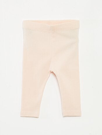 Lot de leggings long 1 imprimé all-over / 1 couleur unie