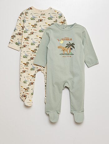 Lot de pyjama dors-bien en jersey - 2 pièces