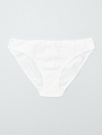 Lot de3 culottes en coton