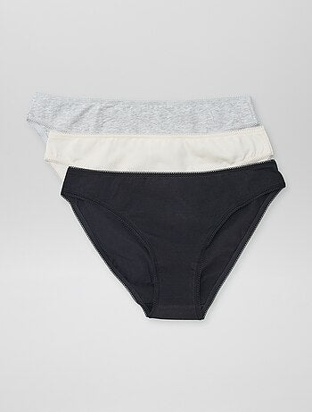 Lot de3 culottes en coton