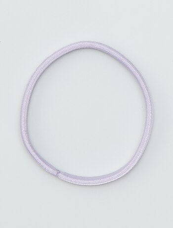 Lot d'élastiques plats colorés