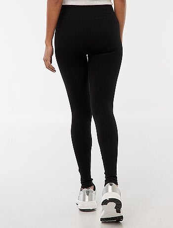 Maille stretch côtelée sans couture