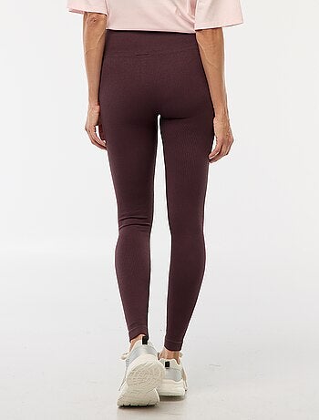 Maille stretch côtelée sans couture