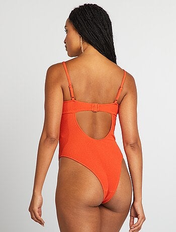 Maillot de bain 1 pièce avec coques