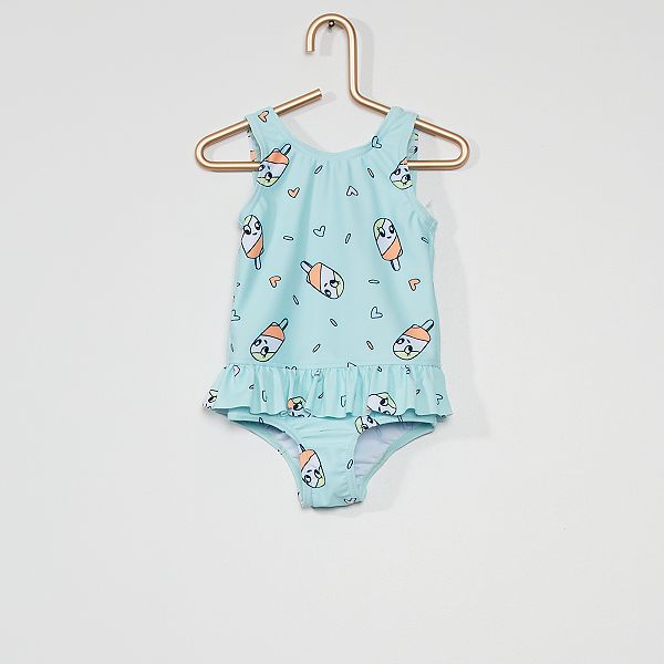 Maillot De Bain 1 Piece Bebe Fille Bleu Kiabi 10 00 Maillot De Bain 1 Piece Bebe Fille Bleu Kiabi 10 00