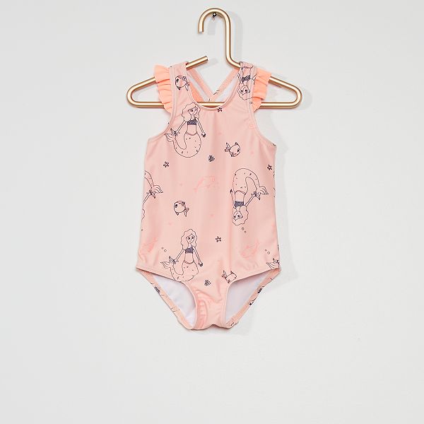 Maillot De Bain 1 Piece Bebe Fille Rose Kiabi 10 00 Maillot De Bain 1 Piece Bebe Fille Rose Kiabi 10 00