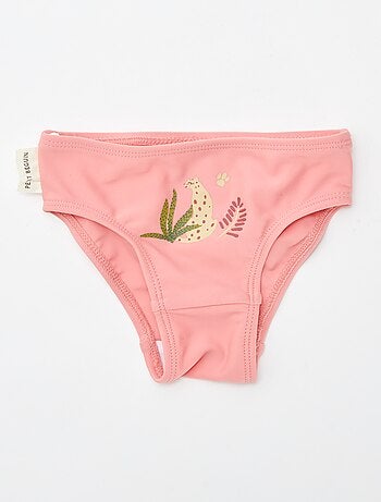 Maillot de bain à manches longues + culotte 'Petit Béguin' - 2 pièces
