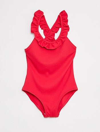 Maillot de bain asymétrique - 1 pièce