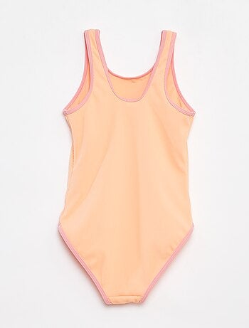 Maillot de bain côtelé et imprimé