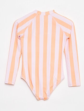 Maillot de bain forme body à manches longues