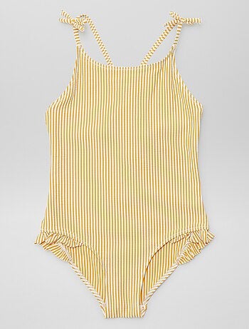 Maillot de bain rayé - 1 pièce