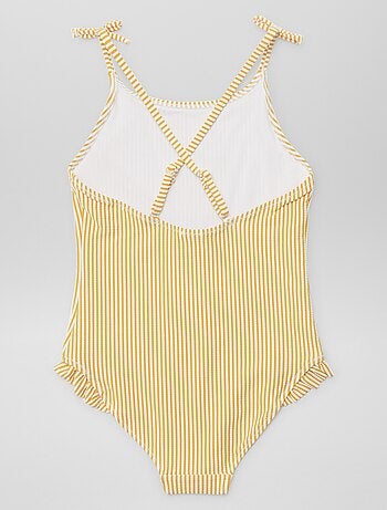 Maillot de bain rayé - 1 pièce